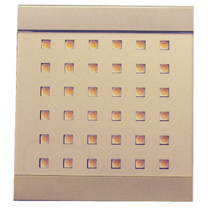 Hera Qpad-LED Low Profile Surface Mounted Spotlight, Warm White,Stainless Steel Hera Qpad-LED Low Profile Surface Mounted Spotlight, Warm White,Stainless Steel