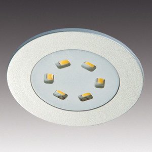 Hera R55-LED Dimmable Spotlight, Similar To # Hlkb12Ledww Ch Warm White,Matte Chrome