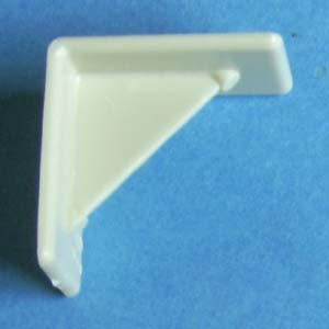 Low Profile Corner Brace Natural Color 1-1/4" X 1-1/4" X 3/4", Pkg of 1 Low Profile Corner Brace Natural Color 1-1/4" X 1-1/4" X 3/4", Pkg of 1