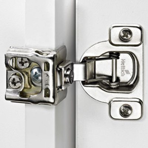 Hettich Concealed Face Frame Hinges, Nickel For 1-1/4" OL  HT9096460, HT9096454