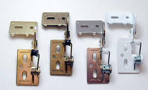 Youngdale Knife Hinges,Polished Brass