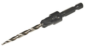 Taper Drills w/Countersink, 4 Flute, 9/64"