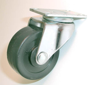 Light Duty, Swivel,Black 2"