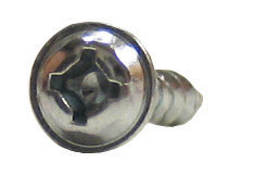 Coarse Thread Washer Head Screw,X 1"