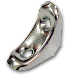 Pro-Pack 10pcs, Corner Braces, KV, Zinc 1" X 1"