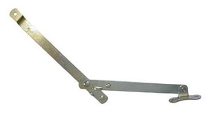 Steel Lid Support, Right Hand Anochrome 10"