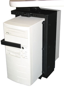 KV CPU Holder w/Slide & Swivel, Locking,Black KV CPU Holder w/Slide & Swivel, Locking,Black