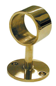 2" Brass Rail and Fittings,2" Center Post - Flush