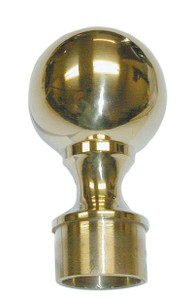 1-1/2" Brass Fittings, Replaces # Sp193Rpb1H ,1-1/2" Ball Hd Finial 1-1/2" Brass Fittings, Replaces # Sp193Rpb1H ,1-1/2" Ball Hd Finial