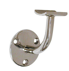 Polished Stainless Steel Fittings,2" Handrail Bracket