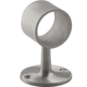Satin Stainless Steel Fittings, Flush Center Post