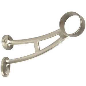 Satin Stainless Steel Fittings, Bar Bracket