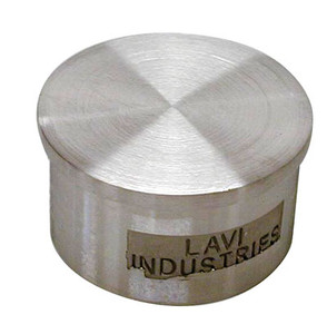 Satin Stainless Steel Fittings,2" Flush End Cap
