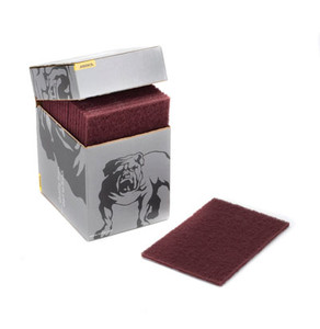 Mirlon Mesh Scuff Pad, Very Fine Maroon 360 6" X 9"