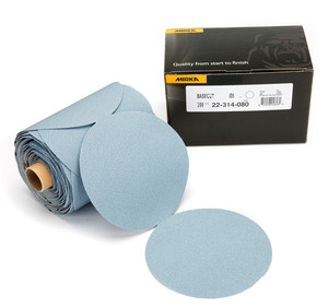 Mirka Base Cut 5" PSA Linkrol Disc, Similar To # Ma17.314.180 Blue 180 5" Mirka Base Cut 5" PSA Linkrol Disc, Similar To # Ma17.314.180 Blue 180 5"