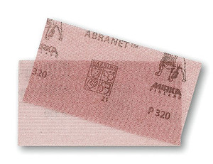 Pro-Pack 10pcs, Mesh Grip Sheets, Brown 180 3" X 4"