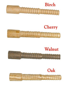 40 Miller Dowel, 1/4" Cap Diameter Birch 1-5/8" Long