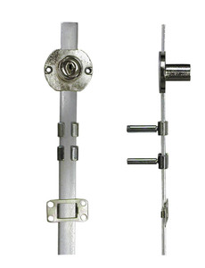 Disc Tumbler - Gang Lock,Bright Nickel Key Kd