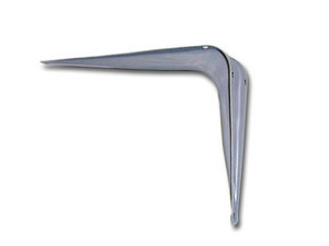 Utility Shelf Bracket, Similar To # S0797 1214 Gray 12" X 14"