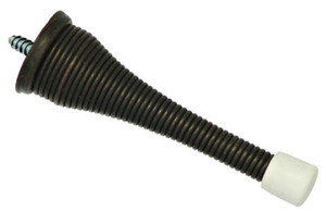 Spring Door Stop, Oil Rubbed Bronze