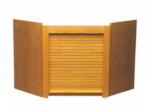 Corner Appliance Garage, Hickory 17"