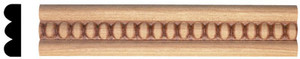 Embossed Mouldings, Maple .280" T X .750" W X 48" L