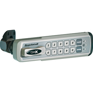 CompX Regulator Electronic Push Button Lock, Vertical Left Or Right,1-3/4" Cylinder CompX Regulator Electronic Push Button Lock, Vertical Left Or Right,1-3/4" Cylinder
