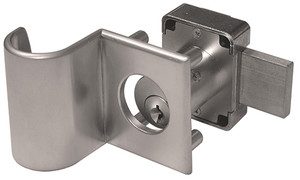 Olympus 1-1/8" Cylinder Through Bolt Plates & Finger Pull, Top Plate Olympus 1-1/8" Cylinder Through Bolt Plates & Finger Pull, Top Plate