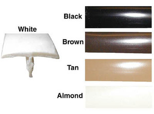 13/16" T-Edging, White 13/16"