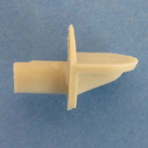 Shelf Support 3/8" - 5mm peg, Almond, Qty of 1000