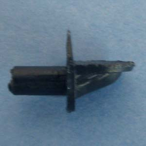 Shelf Support 3/8" - 5mm peg, Black, Qty of 500