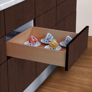 Salice Futura Undermount Slides with Soft Close, 9" Drawer
