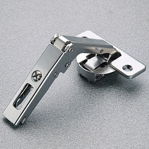 Pie Corner Self-closing Hinge, Screw-On