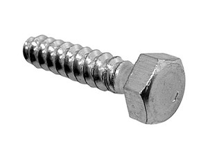 Pro-Pack 10pcs, Lag Bolts, Zinc 3"