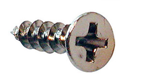 #8 Flat Head, Phillips, Zinc #8 X 5/8"