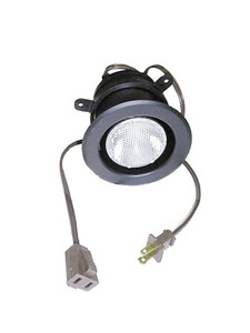 50W Halogen Light w/Adjustable Mounting Ring, no Switch, Similar To # Slfba3R Blk Black
