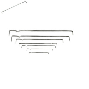 Magic Wire Shelf Support, Choose Sizes Center to Center, one pc, Swedish-Type Shelf Support, Safety Untislip Support , Choose Length, For new installation only 3-5mm. Magic Wire Shelf Support, Choose Sizes Center to Center, one pc, Swedish-Type Shelf Support, Safety Untislip Support , Choose Length, For new installation only 3-5mm.