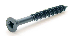Hi Lo Screws, Black #8 X 45Mm (1-3/4")