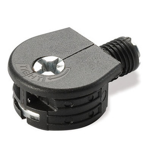 Pro-Pack 10pcs, Titus Quickloc Cam Connectors,Dark Brown