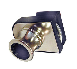 Deadbolt Glass Door Lock, Horizontal Clip, Nickel Deadbolt Glass Door Lock, Horizontal Clip, Nickel