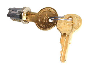 Lock Plugs - Nickel Keyed Alike,Polished Nickel