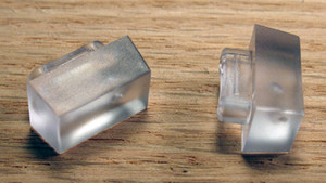 Tenn-Tex Glass Door Retainer Clips & Inserts, 13/64" Insert - 50pcs bag Tenn-Tex Glass Door Retainer Clips & Inserts, 13/64" Insert - 50pcs bag