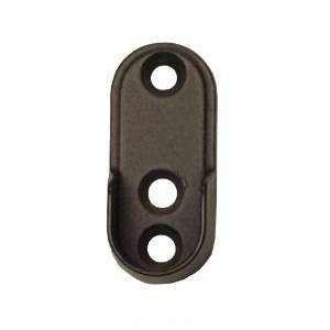 Oval Open Flanges - Screw On-No pins , Oil Rubbed Bronze#556
