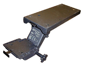 Waterloo Articulating Keyboard Arm/Ball Bearing Slide, Black 11"