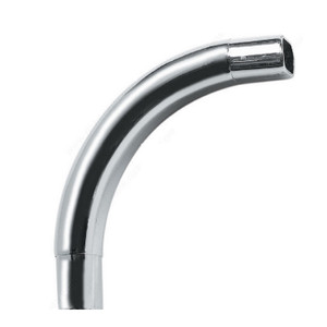 Curved Oval Corner Closet Rod Adapter Sections 90D #574/6z For oval wardrobe tube Support 30mm 15mm Chrome Plated, angled oval, and 1mm thick Rods to Fit Curved Oval Corner Closet Rod Adapter Sections 90D #574/6z For oval wardrobe tube Support 30mm 15mm Chrome Plated, angled oval, and 1mm thick Rods to Fit