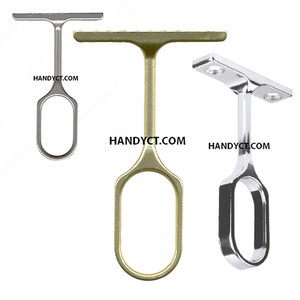 Oval Center Support For Oval Closet Wardrobe tubing , Choose Color Brass #108  Chrome #217  Matt Chrome-ALumimu, color #595  Matt Nickel #230  ORB #262 Oval Center Support For Oval Closet Wardrobe tubing , Choose Color Brass #108  Chrome #217  Matt Chrome-ALumimu, color #595  Matt Nickel #230  ORB #262