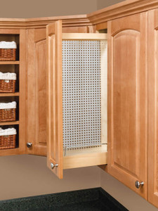 Cabinet Pullout Organizer with Stainless Panel Wall Accessories Cabinet Pullout Organizer with Stainless Panel Wall Accessories