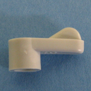 Window Clip Gray 3/16", Pkg of 1000