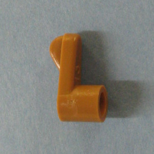 Window Clip Tan 1/4", Pkg of 100