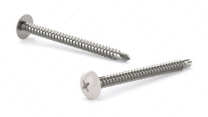 Metal Screw, White Truss Head, Phillips Drive, Self-Tapping Thread, Self-Drilling Point, box 1500unid Metal Screw, White Truss Head, Phillips Drive, Self-Tapping Thread, Self-Drilling Point, box 1500unid